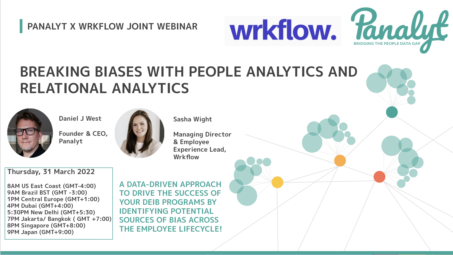 Breaking Biases With People Analytics and Relational Analytics (Zoom Webinar)